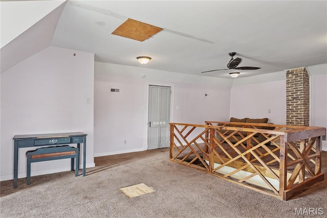 330 Elliott Ave, Chaffee, MO 63740 - spare room featuring carpet floors, ceiling fan, and baseboards