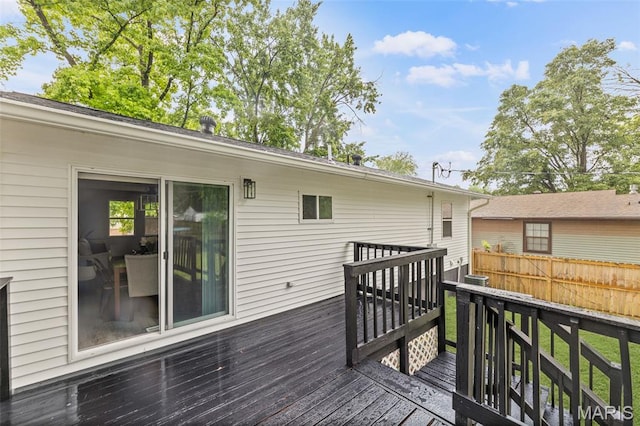 2012 Maple Tree Ln, Cahokia, IL 62206 - view of wooden deck