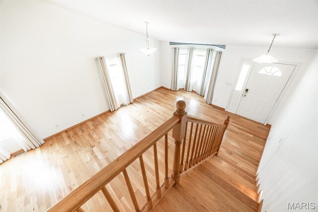 608 Andra Dr, Maryville, IL 62062 - entrance foyer featuring light wood-type flooring