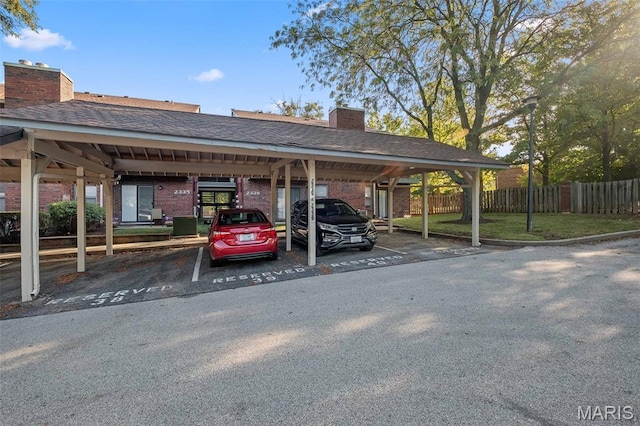 2339 Kratky Rd Unit A, Saint Louis, MO 63114 - view of covered parking lot