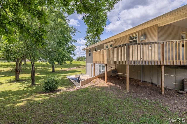 3936 State Highway 142, Doniphan, MO 63935 - view of grassy yard featuring a wooden deck