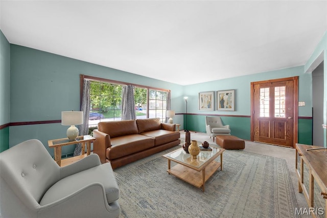 417 Concordia Ln, Saint Charles, MO 63301 - view of carpeted living area