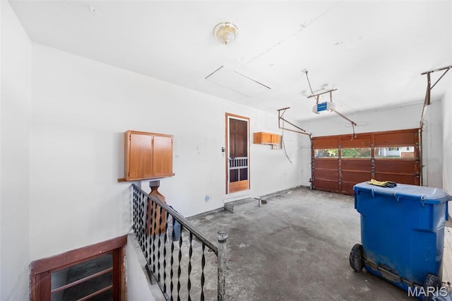 417 Concordia Ln, Saint Charles, MO 63301 - garage featuring a garage door opener