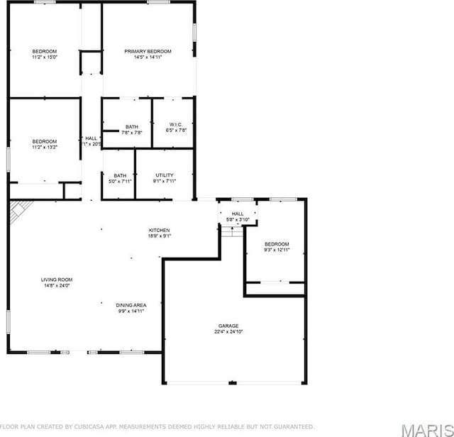 9138 Lynwood Ln, Fairview Heights, IL 62208 - property floor plan
