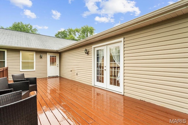 9138 Lynwood Ln, Fairview Heights, IL 62208 - view of wooden deck