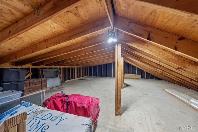 795 Schluersburg Rd, Augusta, MO 63332 - view of unfinished attic
