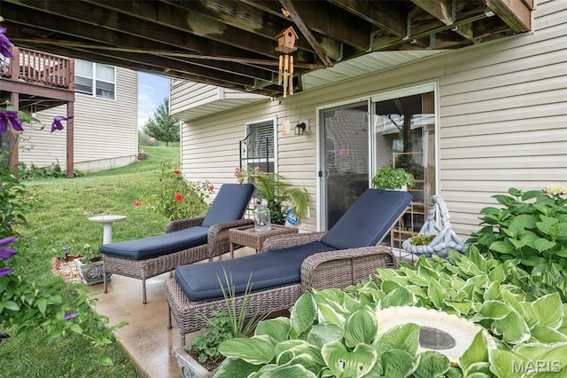 206 Belmonte Cir, Ofallon, MO 63368 - view of patio