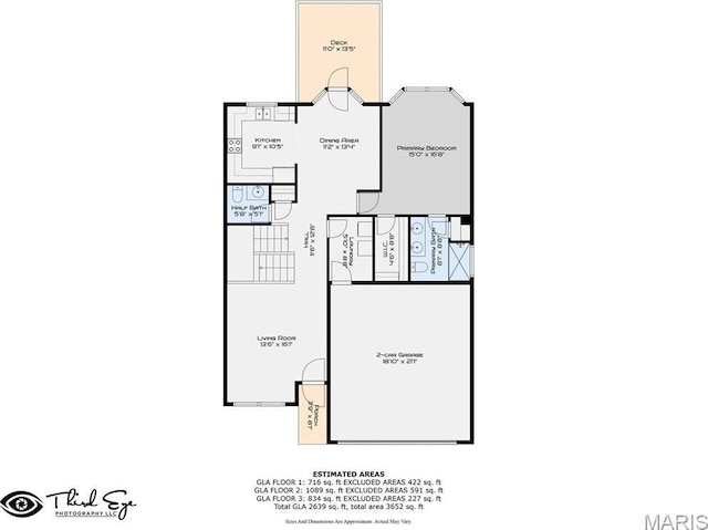 206 Belmonte Cir, Ofallon, MO 63368 - property floor plan