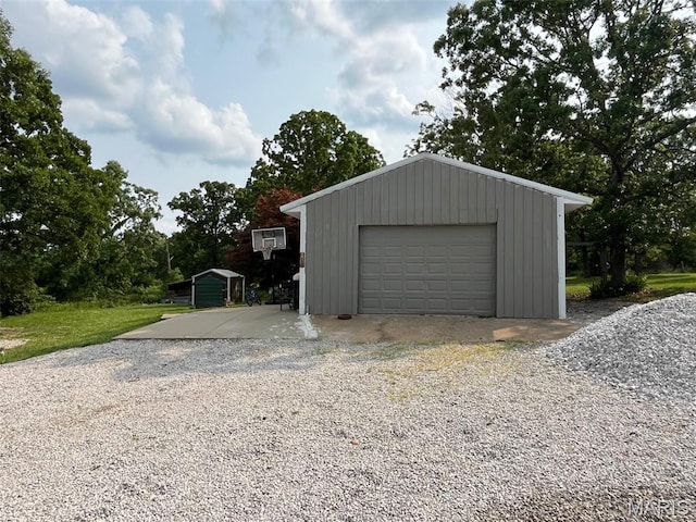 10570 Old 8 E, Mineral Point, MO 63660 - view of detached garage