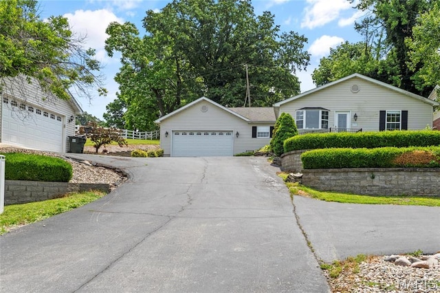 2418 Old State Route 3, East Carondelet, IL 62240 - single story home with driveway and a garage