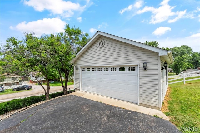 2418 Old State Route 3, East Carondelet, IL 62240 - view of detached garage