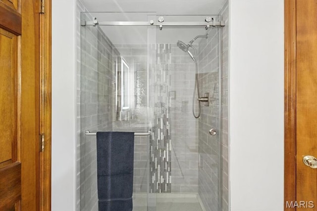 18232 Prickly Pear Ct, Pacific, MO 63069 - full bathroom with a shower stall