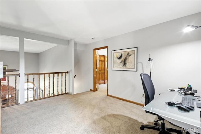 18232 Prickly Pear Ct, Pacific, MO 63069 - office with carpet floors and baseboards