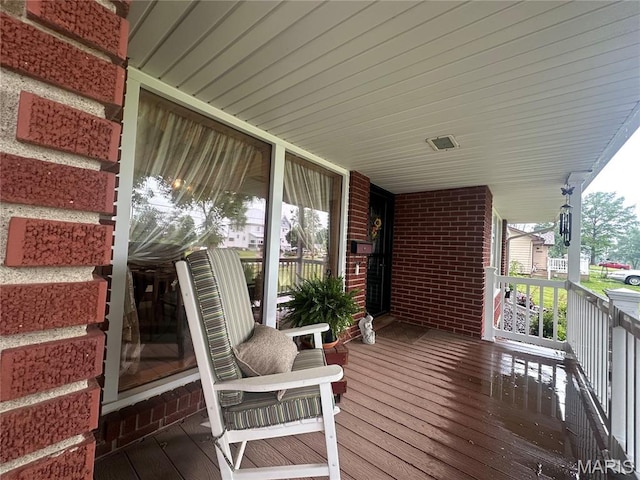 611 S Center, Shelbina, MO 63468 - view of wooden porch