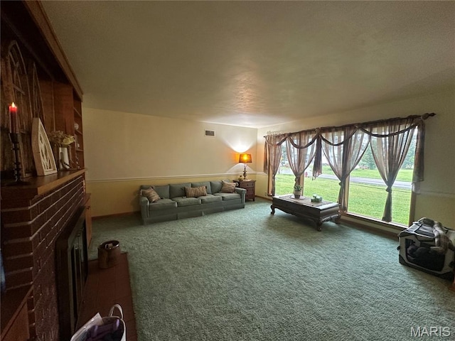 611 S Center, Shelbina, MO 63468 - view of carpeted living area