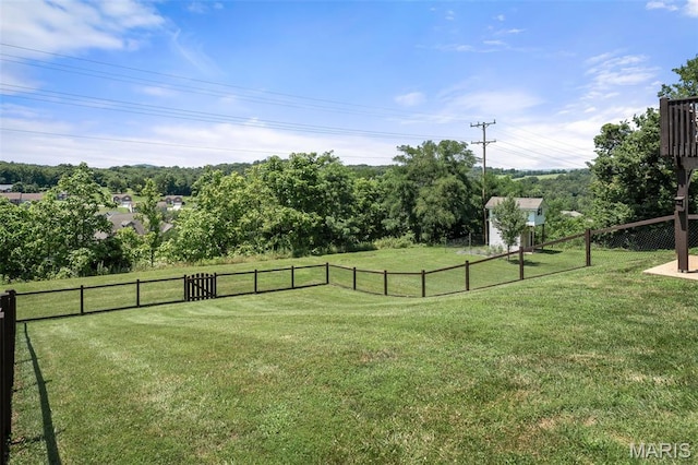 699 Olivia Ct, New Haven, MO 63068 - view of yard featuring a storage unit