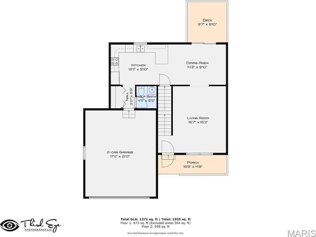 699 Olivia Ct, New Haven, MO 63068 - view of floor plan / room layout