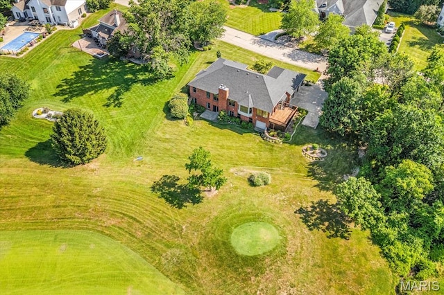 1609 10th Fairway Dr, Belleville, IL 62220 - aerial view