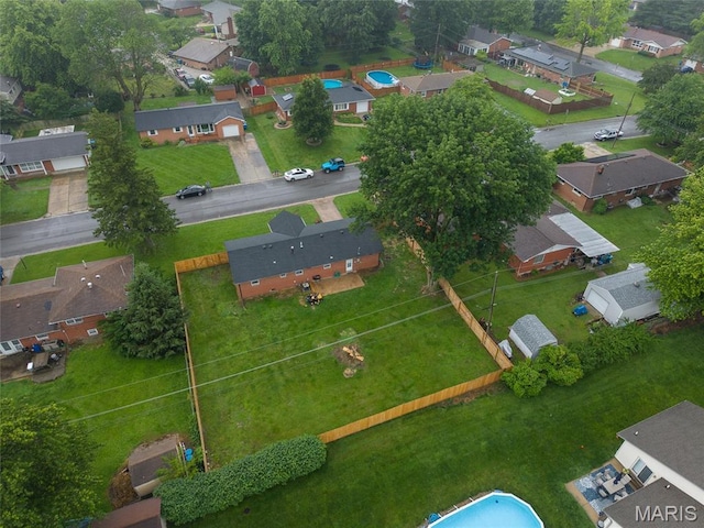 713 Fairway St, Bethalto, IL 62010 - aerial view of property's location featuring nearby suburban area