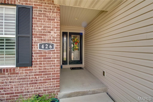 426 Vancroft Pl, Ofallon, IL 62269 - view of exterior entry with brick siding