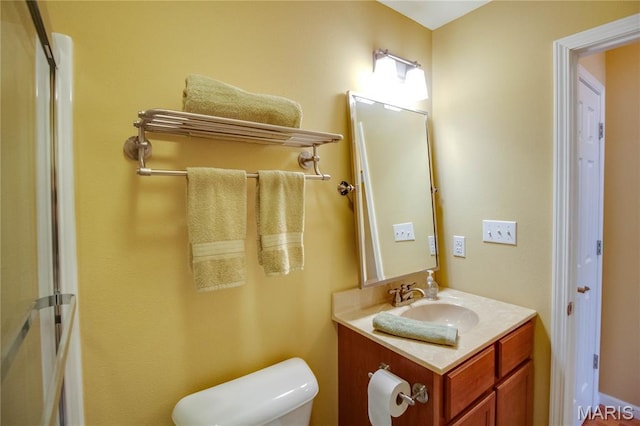 426 Vancroft Pl, Ofallon, IL 62269 - bathroom with vanity and toilet