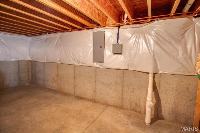 426 Vancroft Pl, Ofallon, IL 62269 - unfinished basement featuring electric panel