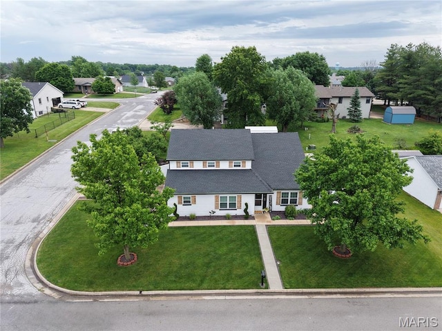 123 Clover Rd, Hannibal, MO 63401 - aerial view of residential area