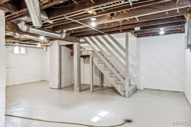 7721 Weaver Ave, Maplewood, MO 63143 - basement with stairs