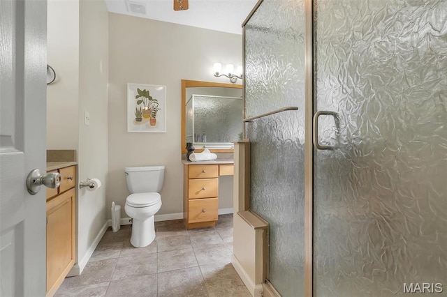 3001 Peach Blossom Ct, High Ridge, MO 63049 - full bathroom with vanity and an enclosed shower
