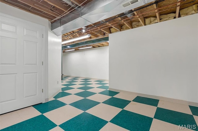 3001 Peach Blossom Ct, High Ridge, MO 63049 - finished basement featuring tile patterned floors