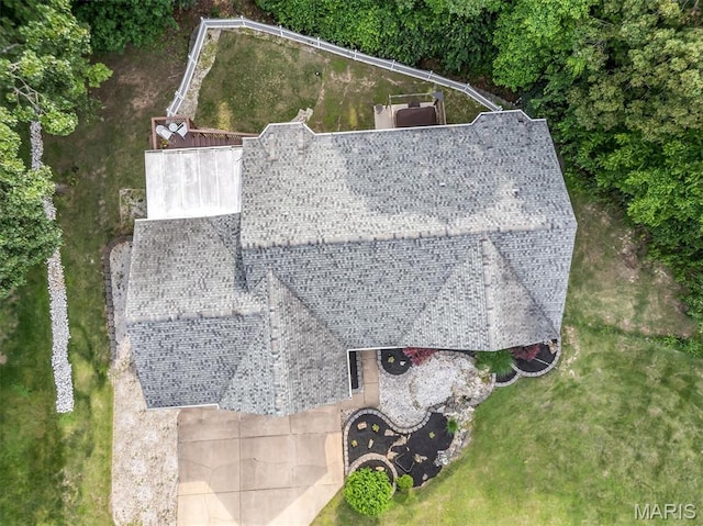 3001 Peach Blossom Ct, High Ridge, MO 63049 - aerial view