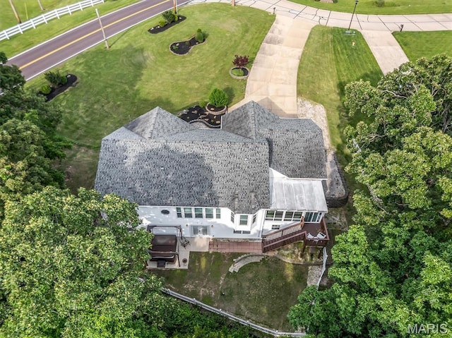 3001 Peach Blossom Ct, High Ridge, MO 63049 - drone / aerial view