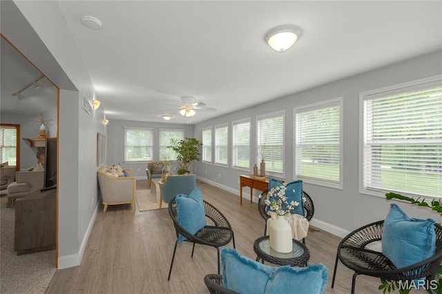 2280 Ebert Ln, Wentzville, MO 63385 - sunroom / solarium featuring track lighting