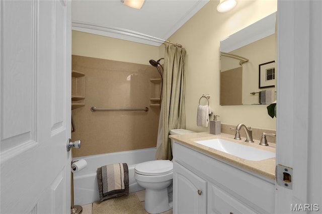 2280 Ebert Ln, Wentzville, MO 63385 - bathroom featuring vanity and shower / tub combo with curtain