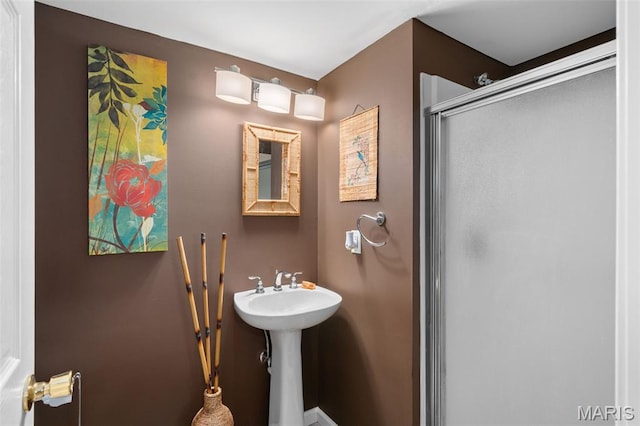 2604 Jonathan Dr, Mehlville, MO 63125 - full bath featuring a shower stall