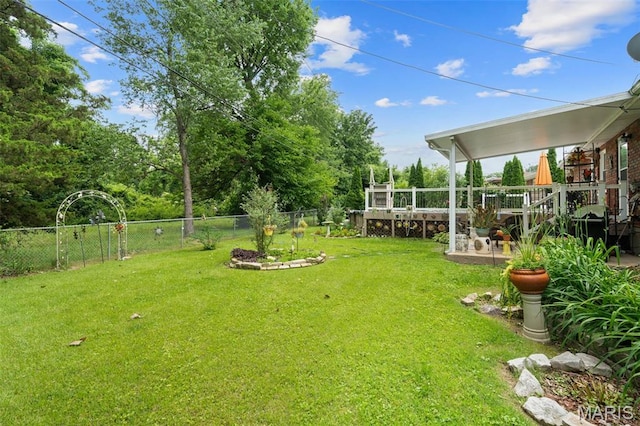 2604 Jonathan Dr, Mehlville, MO 63125 - view of fenced backyard