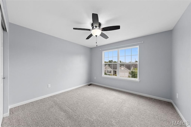 3169 Willow Point Dr, Imperial, MO 63052 - unfurnished room with carpet and ceiling fan