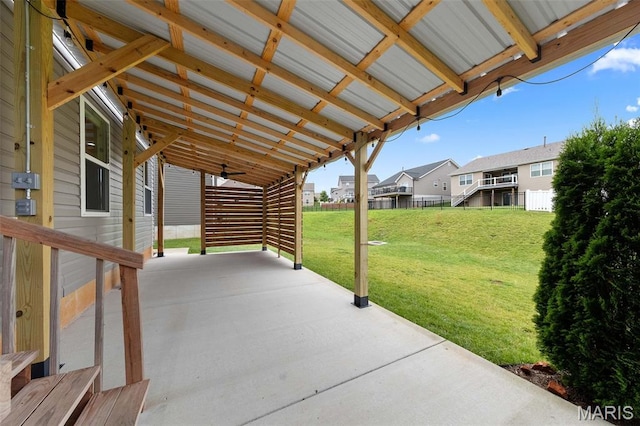 3169 Willow Point Dr, Imperial, MO 63052 - view of patio / terrace with a residential view