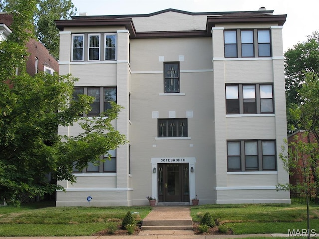 6026 Waterman Ave Unit 3E, Saint Louis, MO 63112 - view of front facade with brick siding