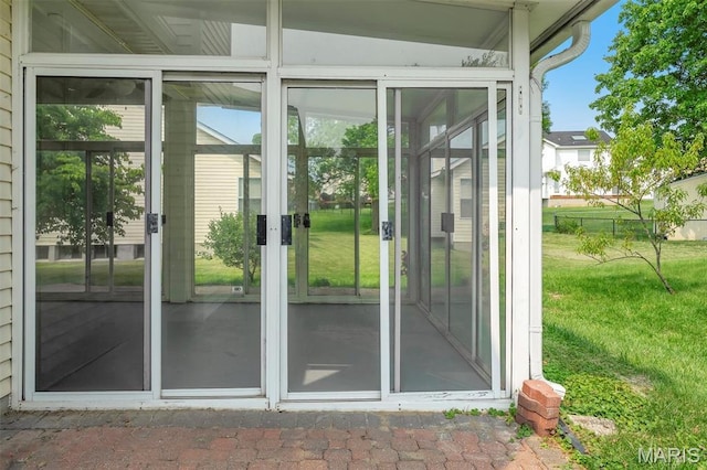 1045 Sprinters Row Dr, Florissant, MO 63034 - view of doorway to outside