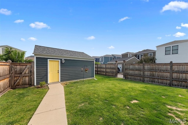 3204 Hadrian St, Saint Charles, MO 63301 - view of yard with a gate