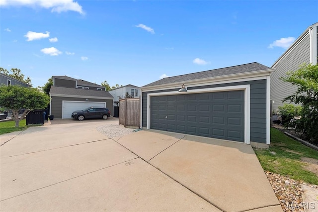 3204 Hadrian St, Saint Charles, MO 63301 - view of detached garage