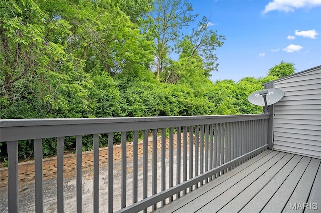4505 Sherman Park Dr, Saint Charles, MO 63303 - view of wooden deck