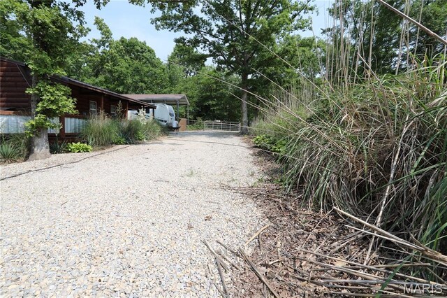 80 Lakeview Dr, Wappapello, MO 63966 - view of dirt / gravel road