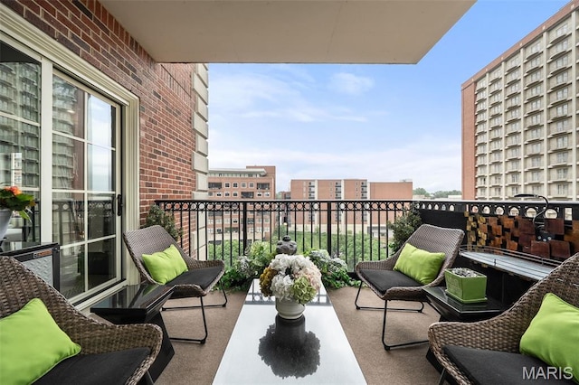 150 Carondelet Plz Unit 702, Clayton, MO 63105 - view of balcony