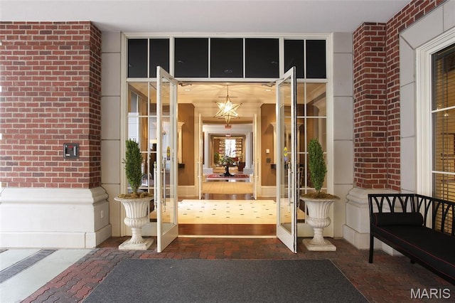 150 Carondelet Plz Unit 702, Clayton, MO 63105 - entrance to property with french doors