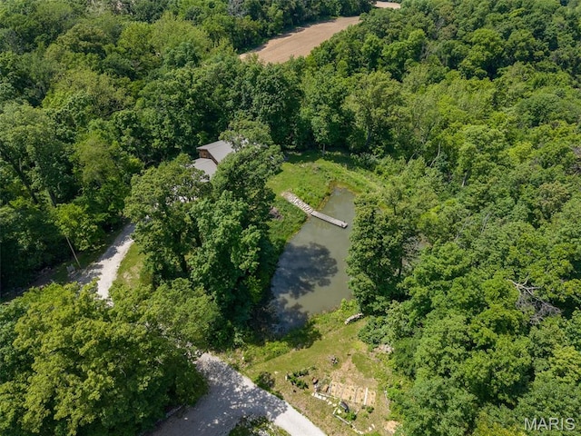5423 Saxtown Rd, Millstadt, IL 62260 - view of property location featuring a heavily wooded area