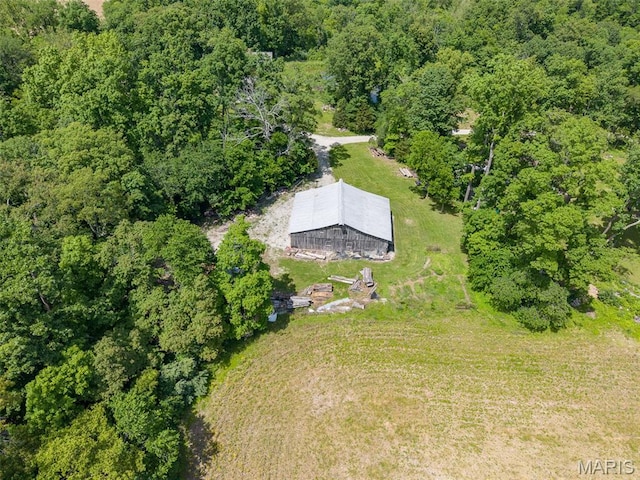 5423 Saxtown Rd, Millstadt, IL 62260 - aerial view of property's location featuring a forest