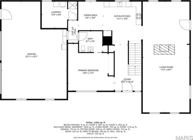 5423 Saxtown Rd, Millstadt, IL 62260 - property floor plan