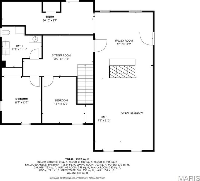 5423 Saxtown Rd, Millstadt, IL 62260 - home floor plan
